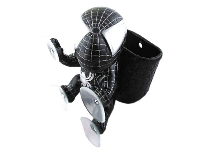 车载蜘蛛侠卡通公仔 Q版吸盘蜘蛛侠公仔 装饰 创意摆件 汽车饰品