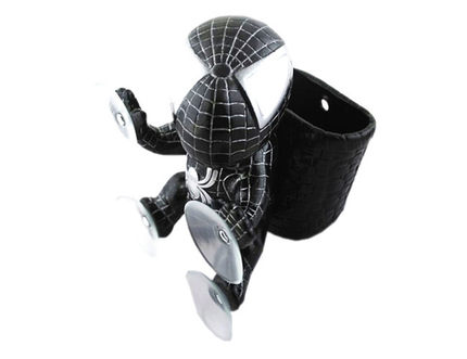 车载蜘蛛侠卡通公仔 Q版吸盘蜘蛛侠公仔 装饰 创意摆件 汽车饰品