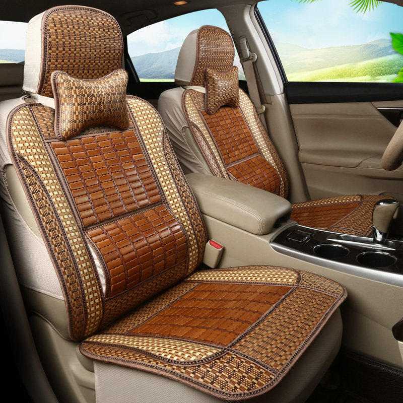 汽车座垫夏季专用竹片凉垫思域飞度CRV雅阁XRV凌派锋范坐垫套全包
