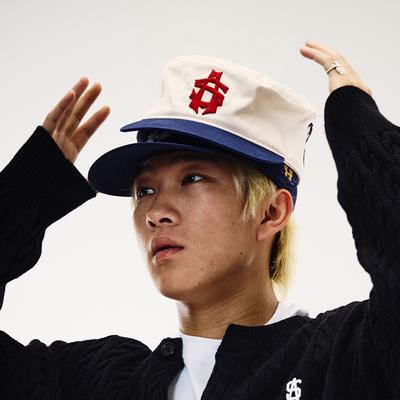 AVENUESON大道之子2025多色刺绣镶钻LOGO平顶药盒帽