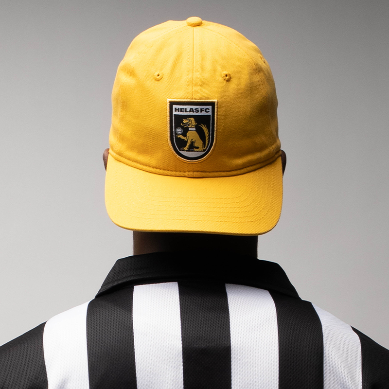 【法国】HELAS 25WIN FC CAP YELLOW黄色刺绣帽子棒球帽