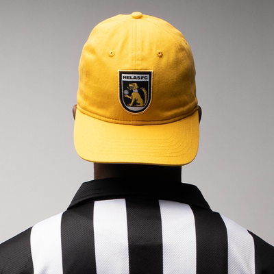 【法国】HELAS 25WIN FC CAP YELLOW黄色刺绣帽子棒球帽
