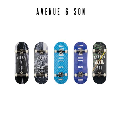 AVENUE&SON 2025 大道之子专业枫木合金轴承手指滑板附工具