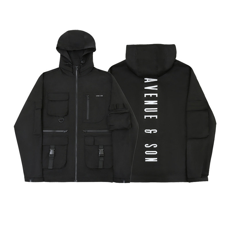 Avenue&son连帽春秋冬宽松机能