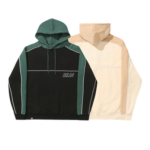 ULTIMO Helas HOODIE宽松连帽绣花字母套头帽衫 法国