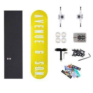 AVENUE&SON大道之子 双翘板成人初学技巧 入门新手滑板组装