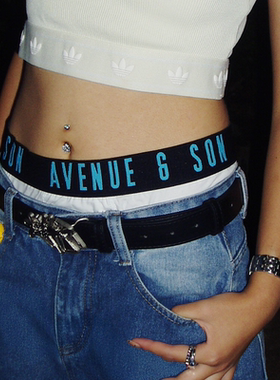 AVENUE&SON 大道之子 新款内裤纯棉透气平角亲肤四角裤