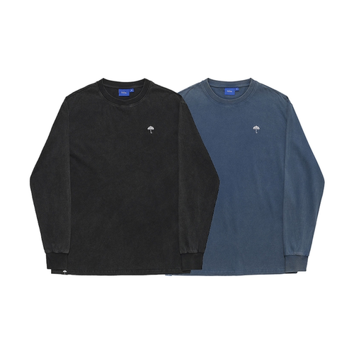 【法国】HELAS 26SP CLASSIC LS TEE经典水洗长袖T恤