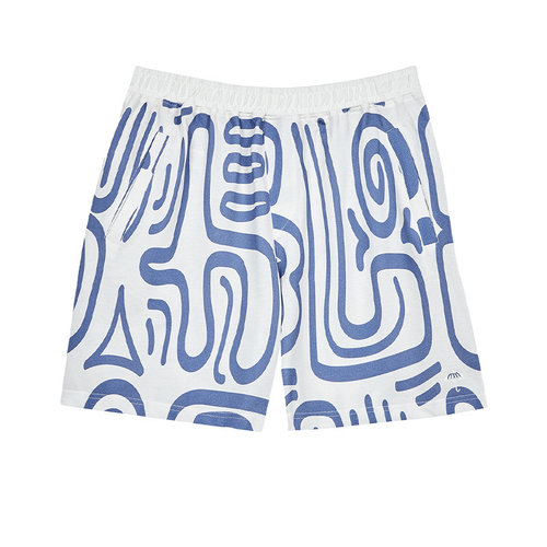 [法国]Helas抽象皮球运动短裤