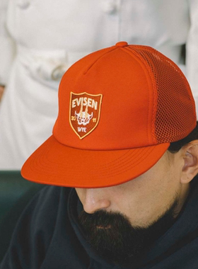 EVISEN 25SS EMBLEM MESH CAP四色网眼镂空卡车帽