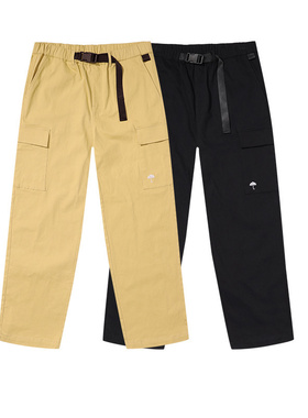 [法国]Helas CLASSIC UTILITY PANT 黑色/米色/经典直筒宽松/长裤