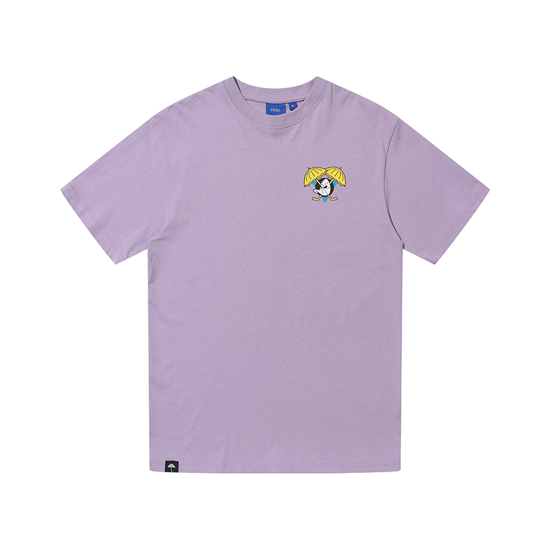 【法国】HELAS 24FW MIGHTY TEE 雨伞logo印花短袖T恤