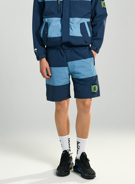 【法国】HELAS 26SP NAVIGO SWIM SHORTS蓝色运动短裤