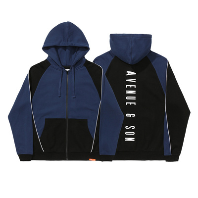 AVENUE&SON拉链连帽帽衫