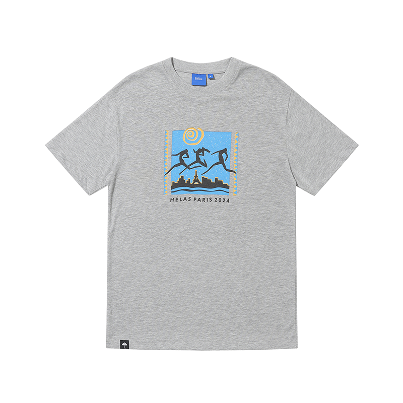 【法国】HELAS COUREUSES　TEE巴黎主题印花短袖T恤