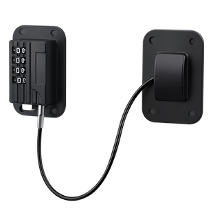 门锁家用通用型室内免打孔搭锁扣卫生间锁密码插销推拉门锁具门栓