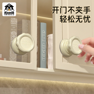 推拉门把手免打孔玻璃门吸盘拉手移门窗户抽屉把手拉门柜门手柄