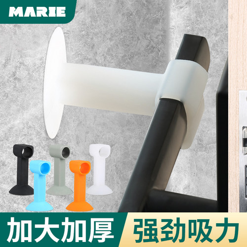 门吸门挡器免打孔矽胶防撞门把手新款门碰化妆室家用吸墙隐形门顶