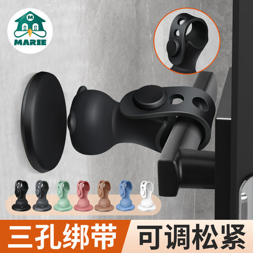 玛丽三孔绑带可调松紧
