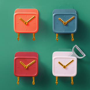 壁挂手机充电架电视空调遥控器收纳盒壁挂床头免打孔挂墙盒置物架