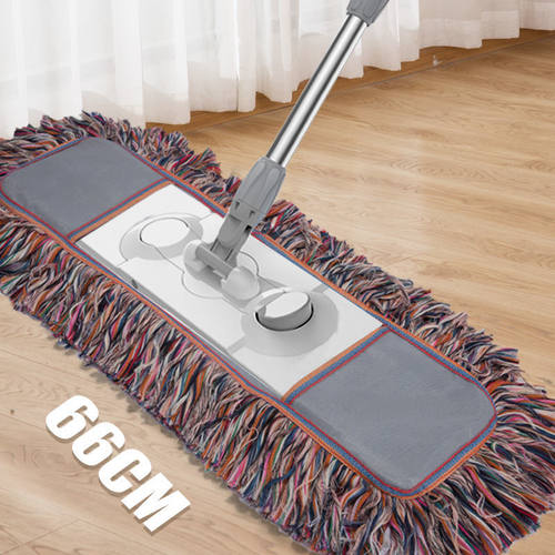 干湿两用免手洗拖地拖把一拖净