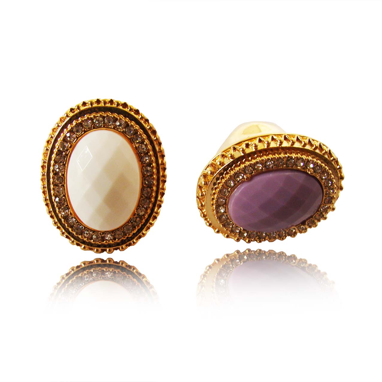 欧美风夸张满钻超闪明星款戒指