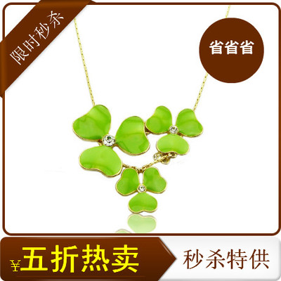 饰品时尚风滴釉项链