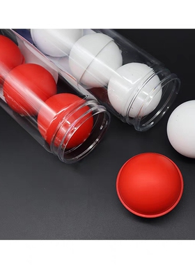 韩国进口红白色专业一球变四职业高品质比硅胶材质舞台魔术道具