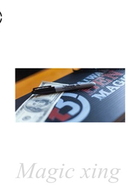 【经典改良】幻星之客 Sharp Shot sharpie 穿钞笔 近景魔术道具