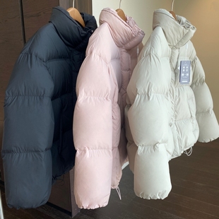 高品质三星90白鸭绒保暖短羽绒服外套女秋冬新款 口碑款 AMR