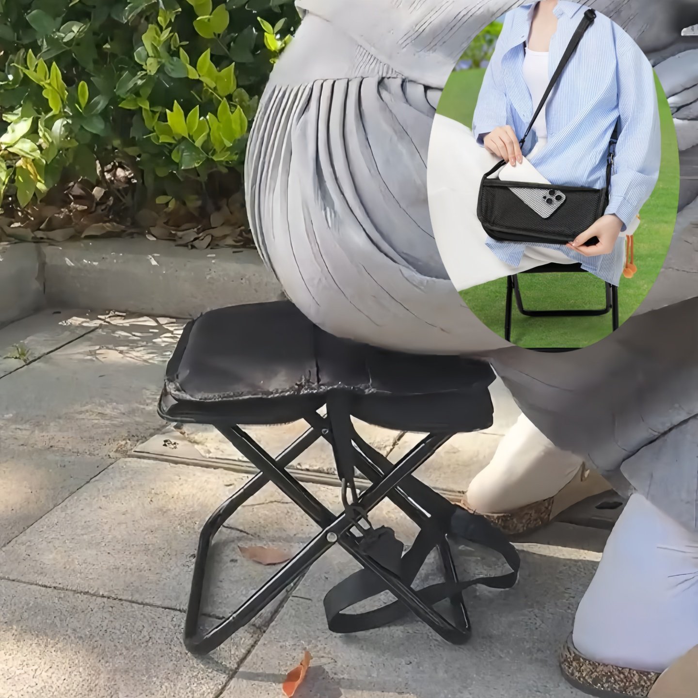 户外背包折叠凳笔袋凳便携简易露营装备挎包凳运动折叠椅手包,户外/登山/野营/旅行用品,户外椅子凳子,淘宝优惠券,粉丝福利购,淘宝优惠卷
