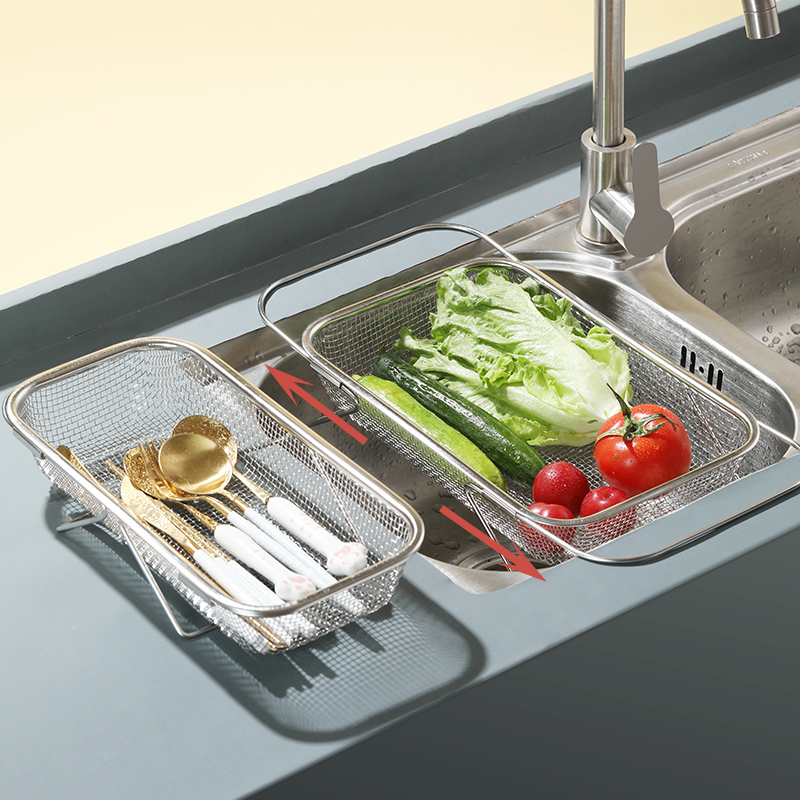 水槽沥水篮不锈钢厨房水池