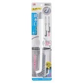 外贸原单可伸缩瓶刷厨房漏水口清洁刷伸缩柄排水口直角刷水槽清洁