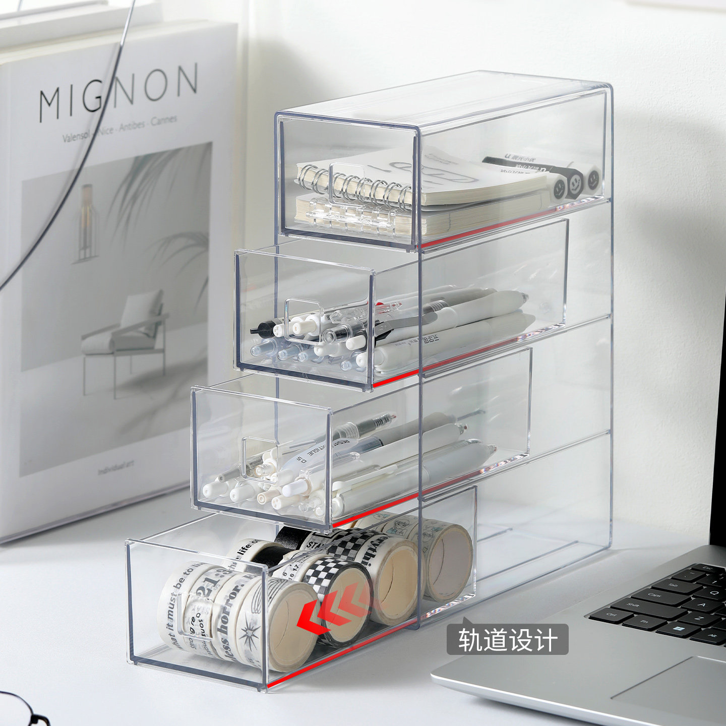 跨境眼镜太阳墨镜亚克力收纳盒多层桌面抽屉式展示柜防尘收纳架,收纳整理,桌面收纳盒,淘宝优惠券,粉丝福利购,淘宝优惠卷