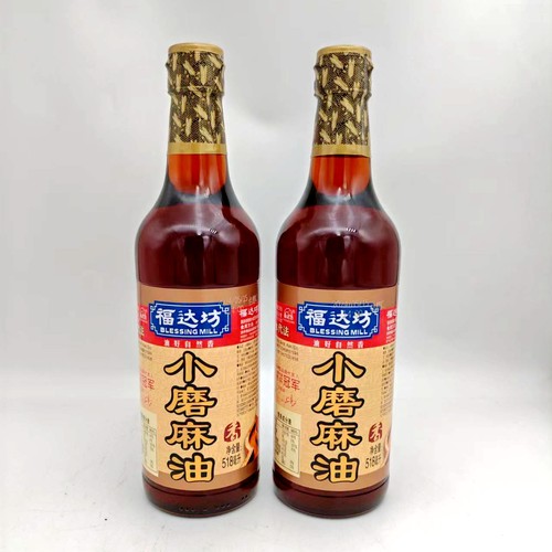 福达坊小磨麻油518ml纯正香油