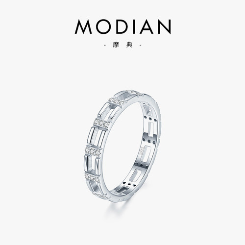 正品纯银双层戒指日韩ins潮叠