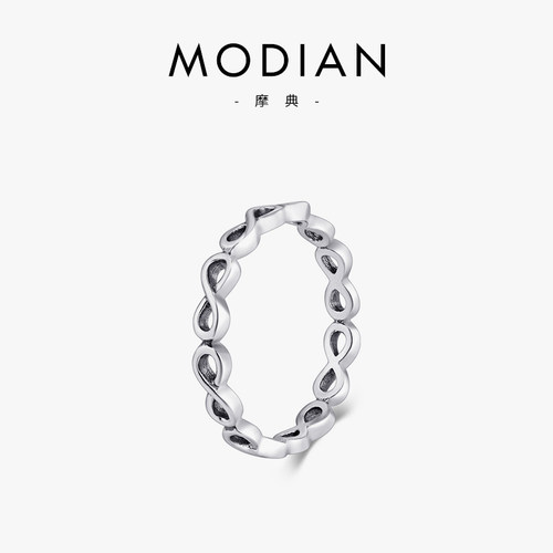 纯银戒指INS日韩版百搭时尚