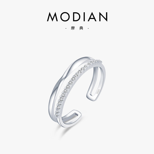 轻奢小众设计日式ins潮风戒指