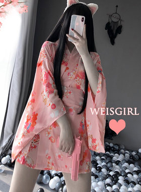 weisgirl情调日系月兔和服睡衣