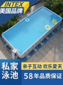 支架游泳池家用儿童大型户外加厚家庭免充气泳池小水池鱼池
