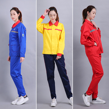 加油站工作服春秋套装防静电工作服中石化中国石油工作服