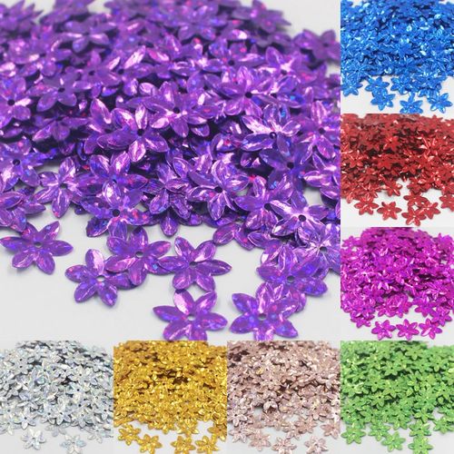 花瓣形亮片贴片材料串珠片