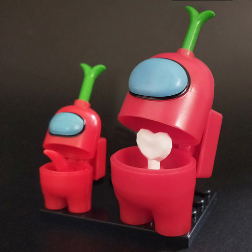 太空狼人杀玩具模型办公摆件套装