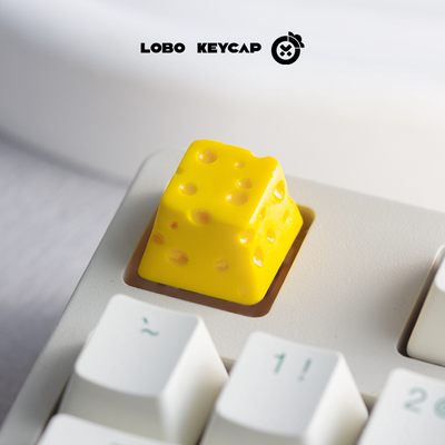 奶酪个性键帽单个树脂机械键盘帽