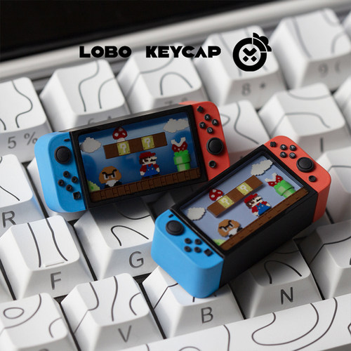 Switch游戏机系列键帽2.25U个性可爱透光机械键帽二创客制化ESC