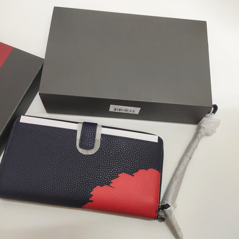 TUMI/途明男女钱包皮夹卡包证件折叠旅行皮质防消磁多功能名片夹