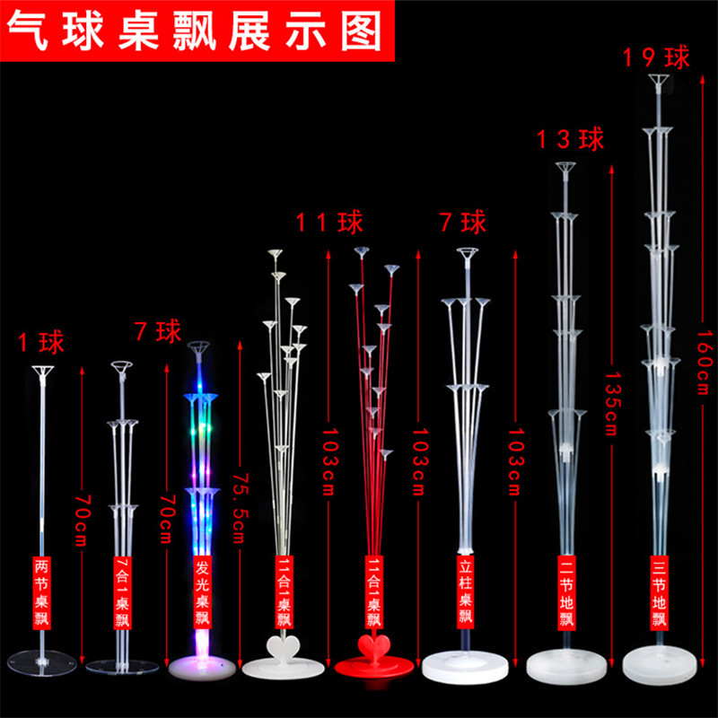 开业场景布置地飘路引门口气球图片