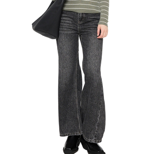 复古微喇牛仔裤 Petit Bari