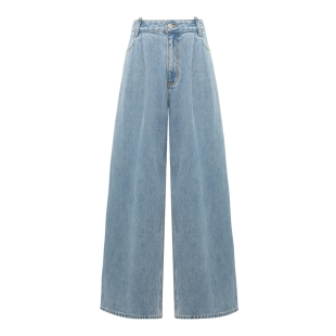 阔腿牛仔长裤 个性 Bari Petit