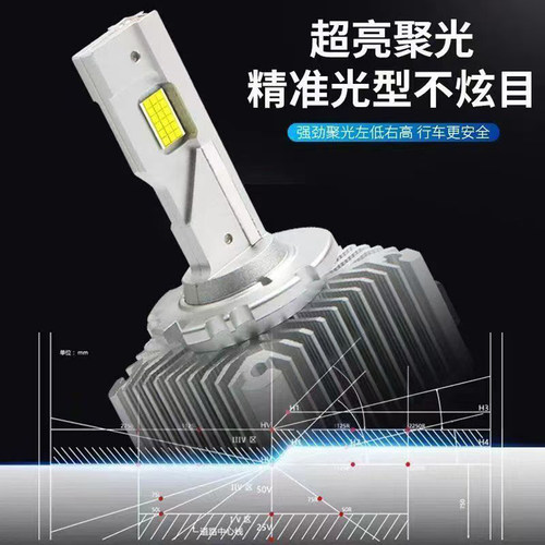 石栏氙气灯改装LED大灯亮远近光